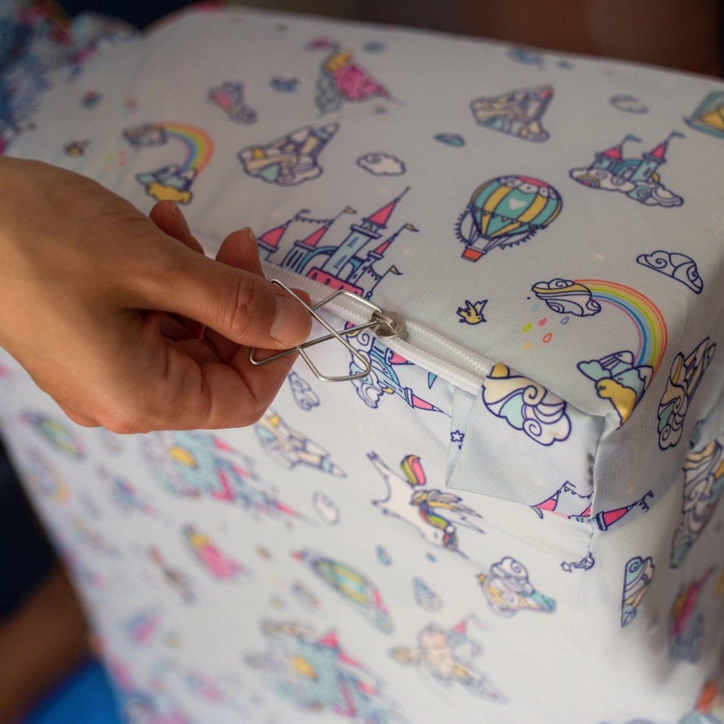 Kids' Sofa Cover - Unicornios