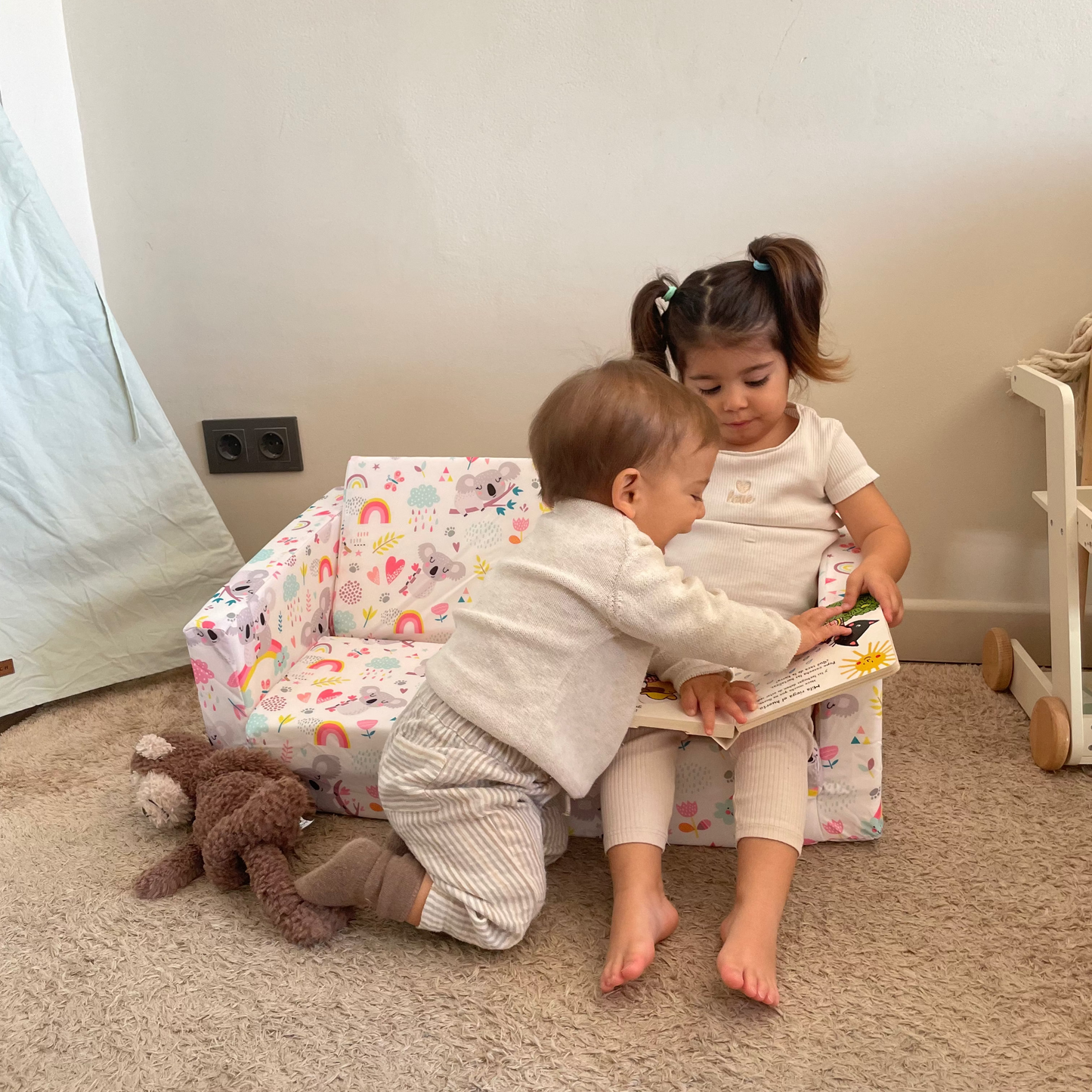 TinyRest - Sofá Infantil Plegable