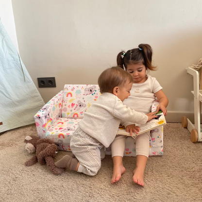 TinyRest - Sofá Infantil Plegable